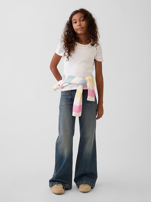 Gap Kids Low Rise Relaxed Flare Jeans — photo 6