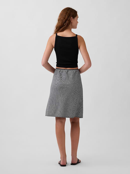 Gap Linen-Blend Bias-Cut Skirt — photo 3