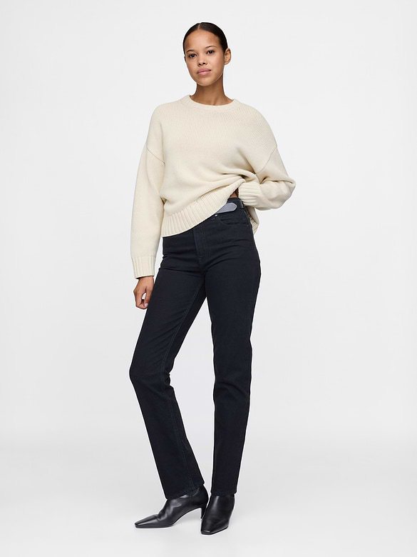Gap 100% Cotton Relaxed Sweater — photo 4