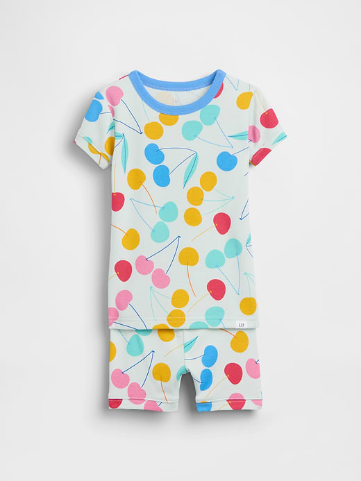 Gap Baby & Toddler Organic Brushed Cotton Tomato PJ Short Set — photo 1