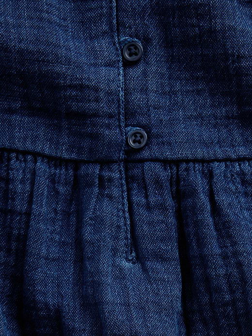 Gap Kids Cotton Gauze Tiered Tank Top — photo 6