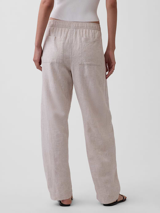 Gap Linen-Blend Easy Barrel Pants — photo 5