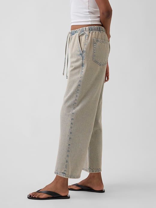 Gap Low Rise '90s Loose Easy Crop Jeans — photo 4