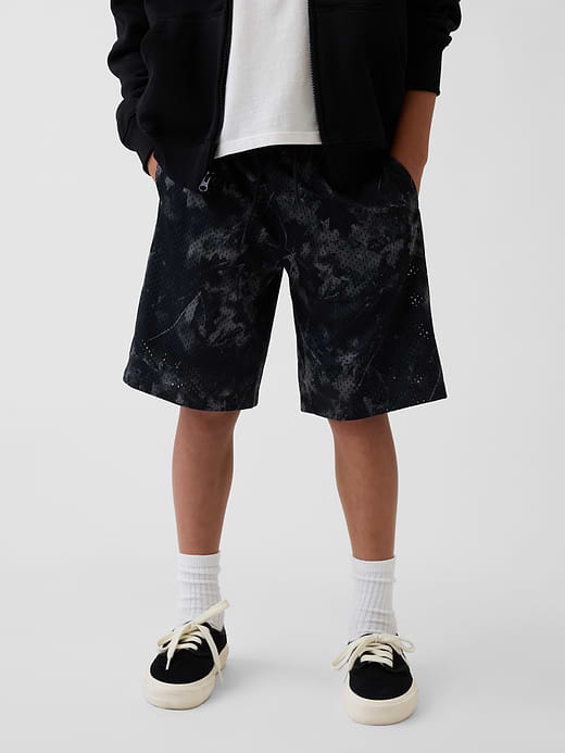 Gap Kids 8" Mesh Active Shorts — photo 4