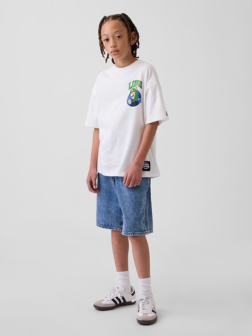 Gap Kids Super Mario Relaxed Graphic T-Shirt — photo 5