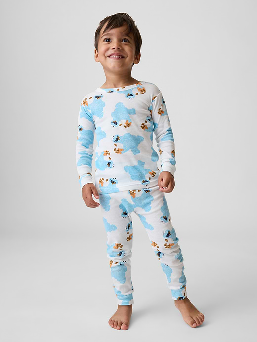 Gap Baby & Toddler  Sesame Street Organic Brushed Cotton PJ Set — photo 1