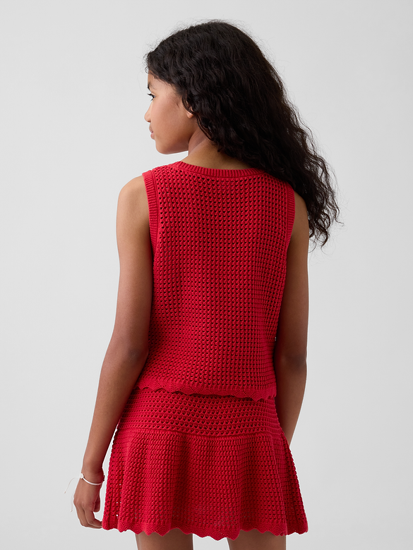 Gap Kids 100% Cotton  Crochet Tank Top — photo 4