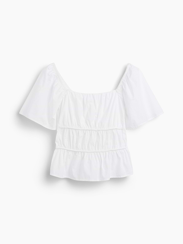 Gap Square-Neck Peplum Top — photo 6