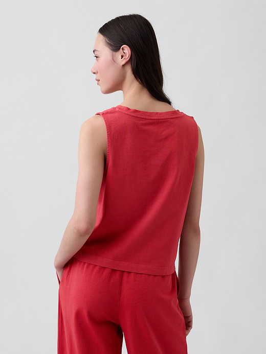 Gap Knit Crop Tank Top — photo 4