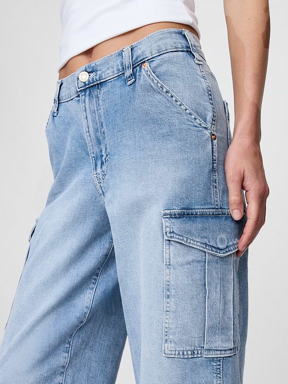 Gap Mid Rise '90s Loose Jeans — photo 9