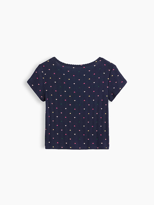 Gap Baby & Toddler Pointelle Rib T-Shirt — photo 3