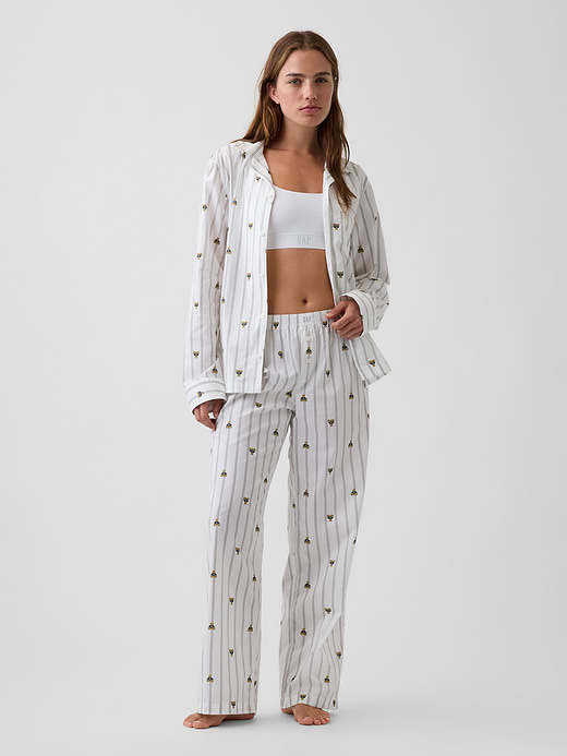 Gap Poplin PJ Pants — photo 1