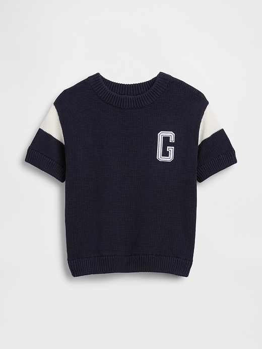 Gap Baby & Toddler Varsity Logo Sweater Shirt — photo 1