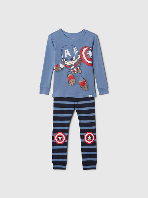 Gap Baby & Toddler Marvel Organic Brushed Cotton PJ Set — photo 1