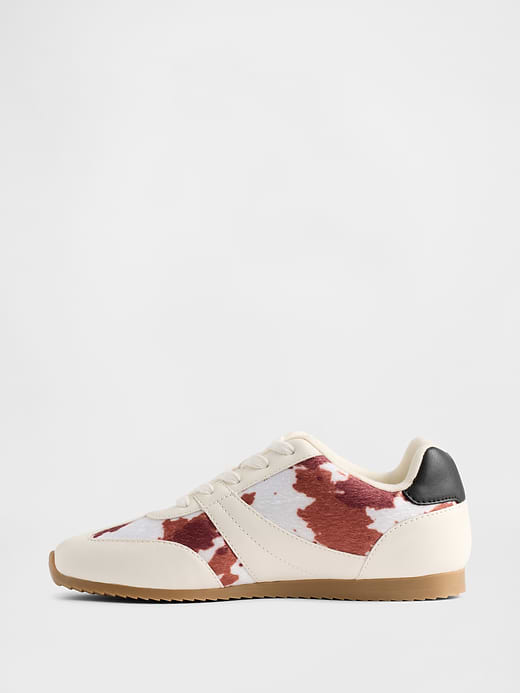 Gap Kids Cow Print Sneakers — photo 6