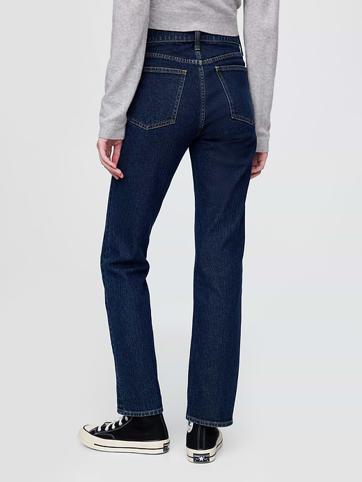 Gap High Rise ’90s Slim Straight Jeans — photo 5