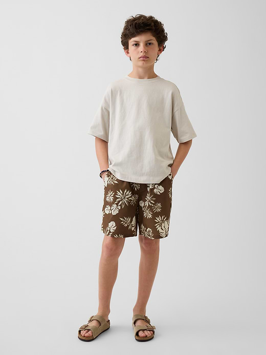 Gap Kids Relaxed Quick-Dry Shorts — photo 1