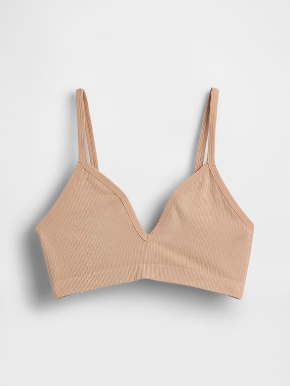 Gap Seamless Rib Triangle Bralette — photo 5