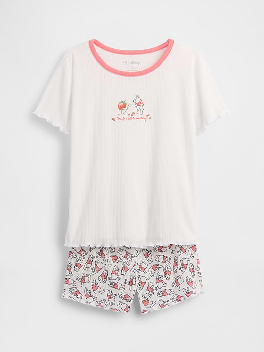 Gap Kids Winnie The Pooh Recycled Rib PJ Short Set — photo 3