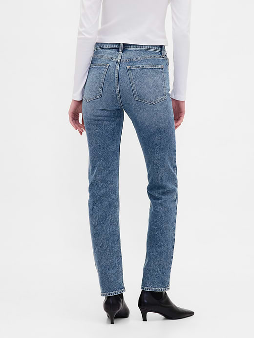 Gap High Rise ’90s Slim Straight Jeans — photo 5