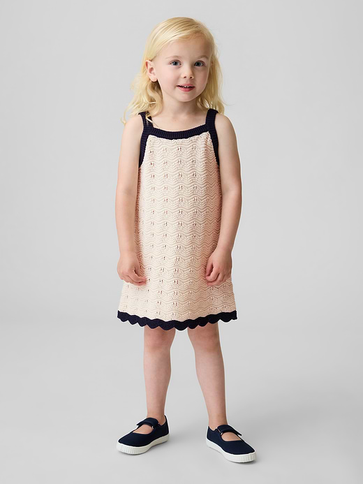 Gap Toddler Crochet Tank Dress — photo 1