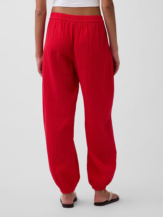 Gap Cotton Gauze Easy Joggers — photo 5