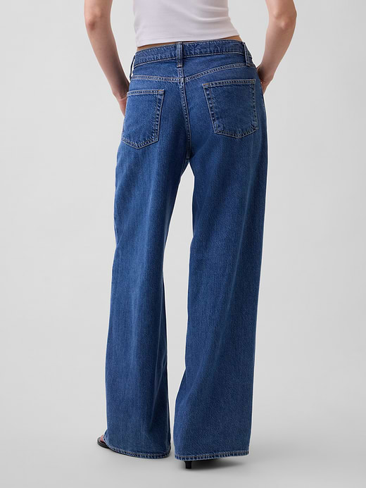 Gap Mid Rise UltraSoft Baggy Jeans — photo 5