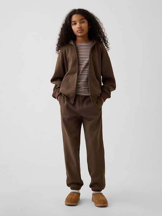 Gap Kids VintageSoft Relaxed Logo Joggers — photo 3