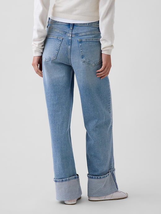 Gap High Rise Stride Wide-Leg Jeans — photo 5