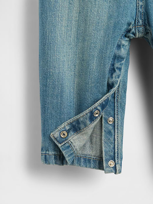 Gap Baby Denim Overalls — photo 4