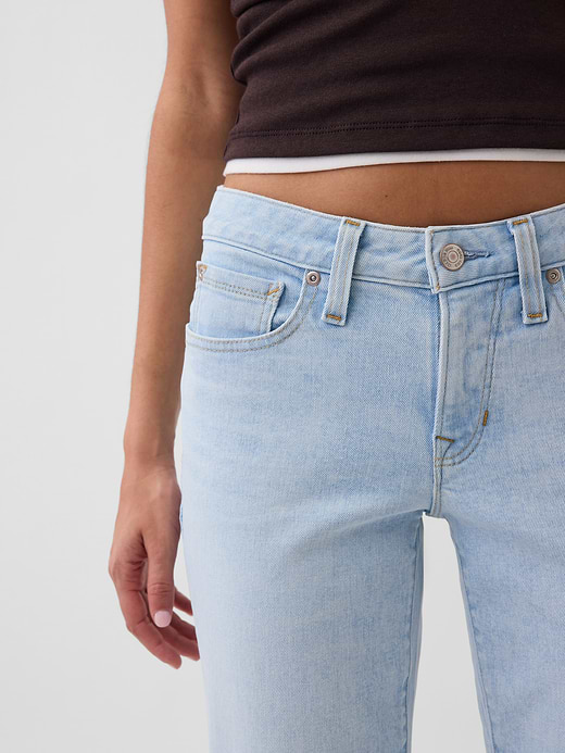 Gap Low Rise Long & Lean Crop Jeans — photo 7