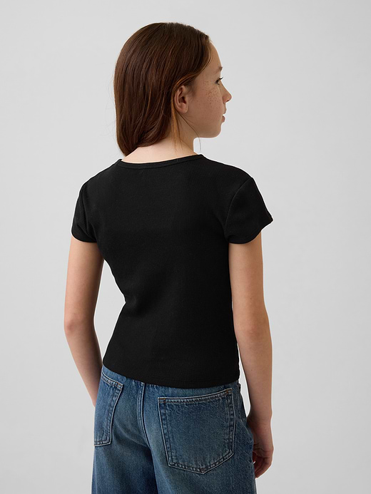 Gap Kids Rib T-Shirt — photo 4