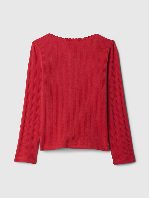 Gap Baby & Toddler Pointelle T-Shirt — photo 3