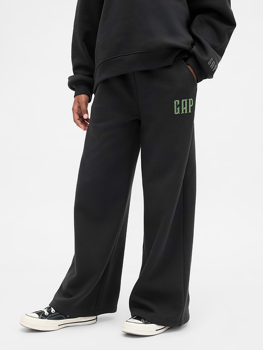 Gap Kids Wicked VintageSoft Baggy Logo Sweatpants — photo 4