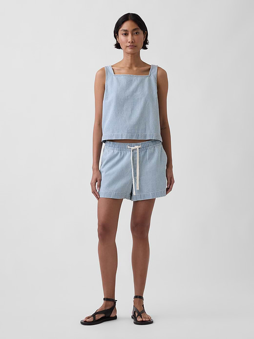 Gap Denim Crop Shell Tank Top — photo 6