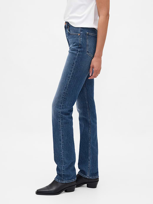 Gap High Rise ’90s Slim Straight Jeans — photo 4