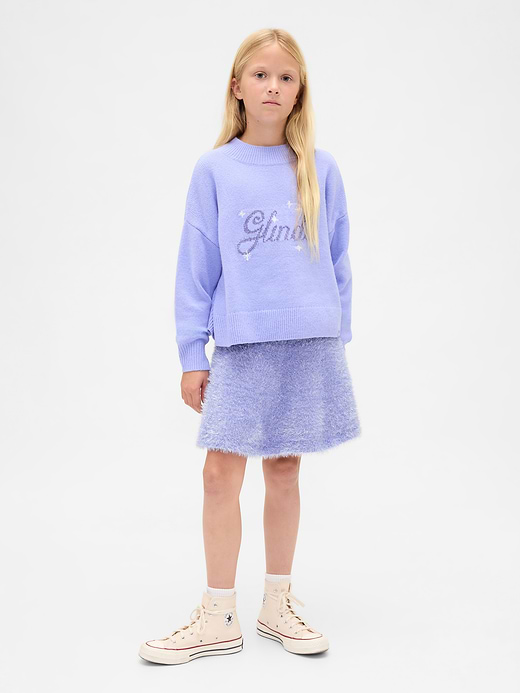 Gap Kids Wicked Tinsel Eyelash Sweater Skirt — photo 1