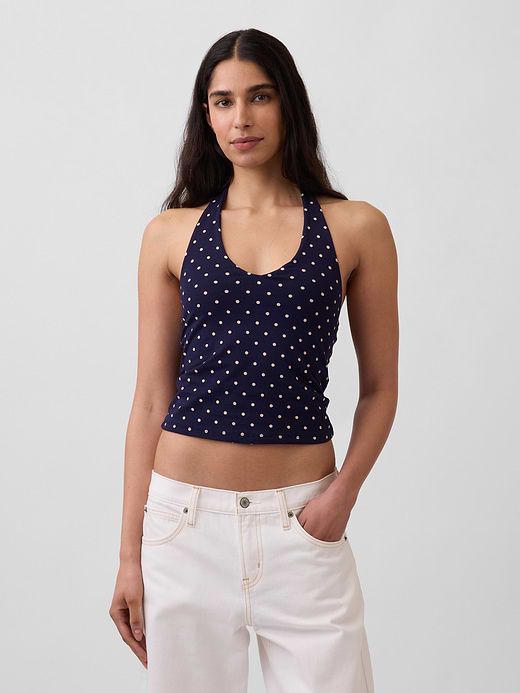 Gap CloseKnit Halter Crop Top — photo 1