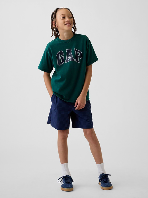 Gap Kids Relaxed Quick-Dry Shorts — photo 1