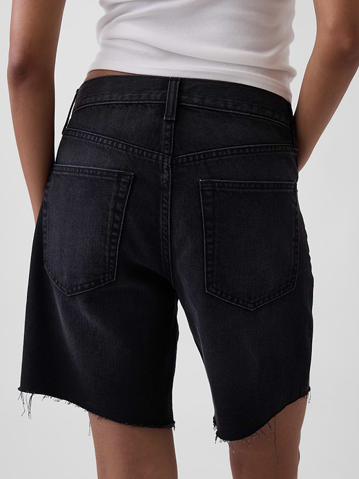 Gap 8" Mid Rise UltraSoft Loose Bermuda Shorts — photo 6