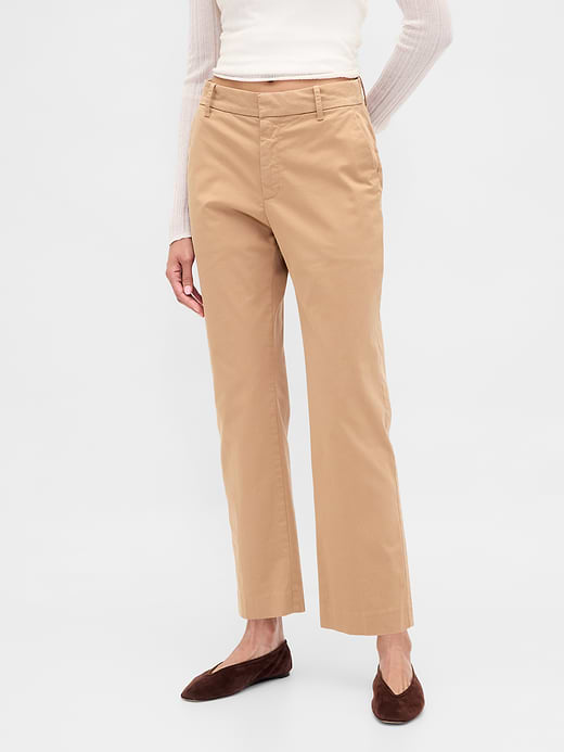 Gap Mid Rise Khakis — photo 3