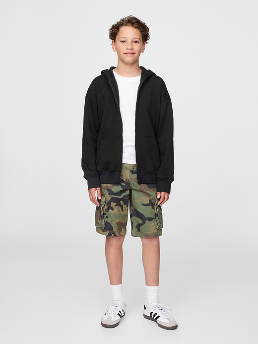 Gap Kids VintageSoft Relaxed Zip Hoodie — photo 5