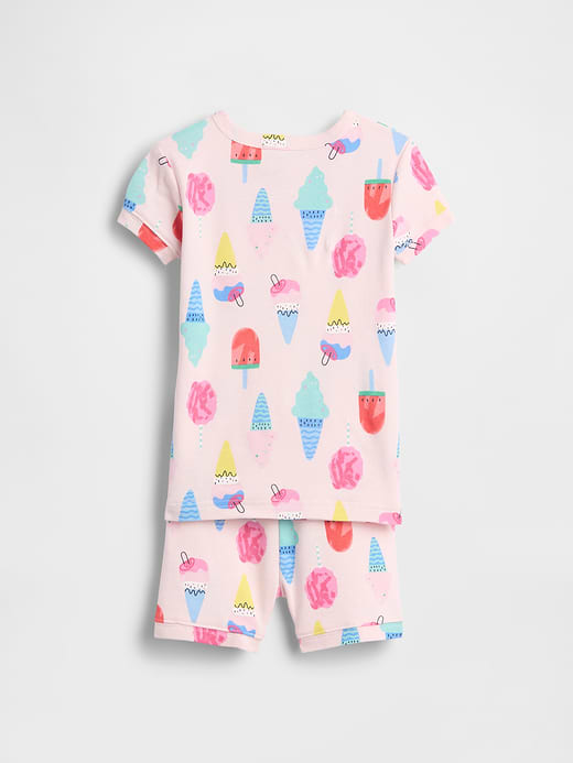Gap Baby & Toddler Organic Brushed Cotton Tomato PJ Short Set — photo 3
