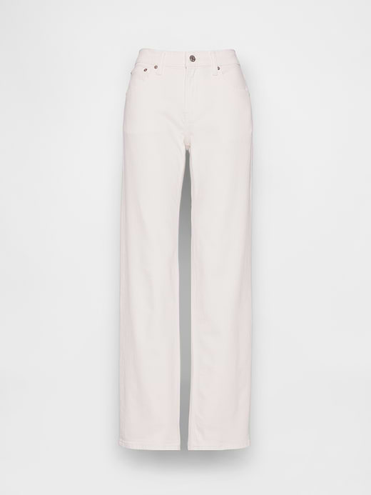 Gap Mid Rise Relaxed Straight Jeans — photo 7
