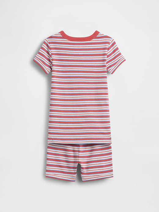 Gap Baby & Toddler Organic Brushed Cotton Stripe PJ Short Set — photo 5