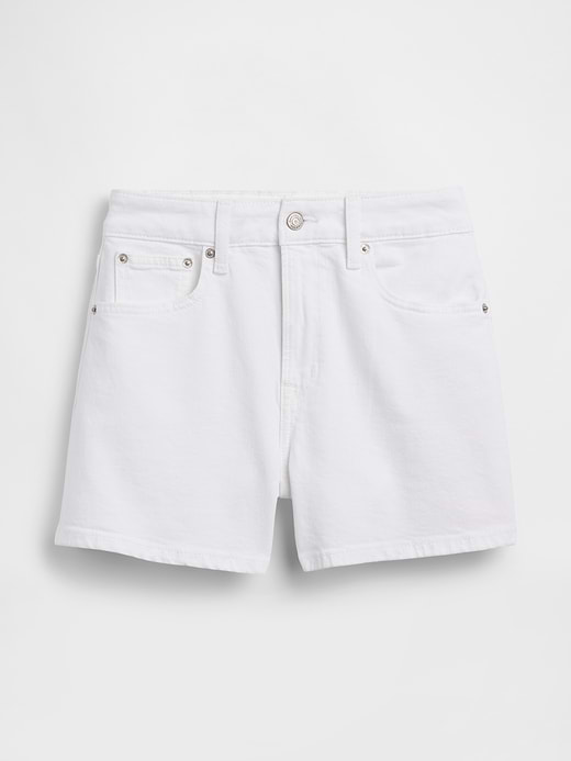 Gap 3.5" High Rise Relaxed Straight Denim Shorts — photo 6
