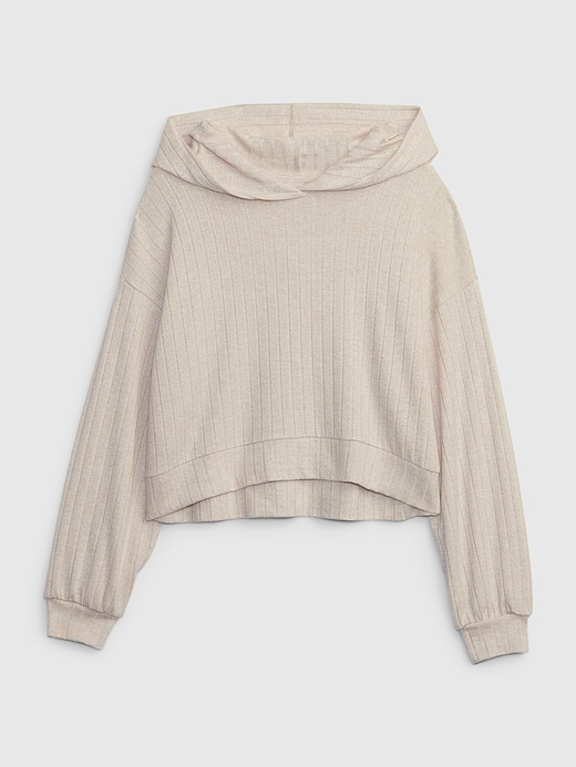 Gap Kids Softspun Rib Hoodie — photo 1