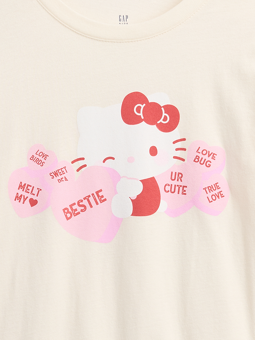 Gap Kids Hello Kitty Oversized Graphic T-Shirt — photo 5
