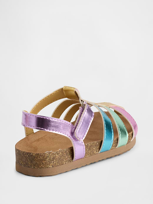 Gap Toddler Metallic Fisherman Sandals — photo 5