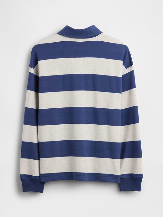 Gap Kids Heavyweight Relaxed Polo Shirt — photo 3